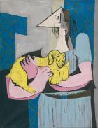 Žena se psem / Výstava jednoho díla ze sbírek GVUO / EMIL FILLA